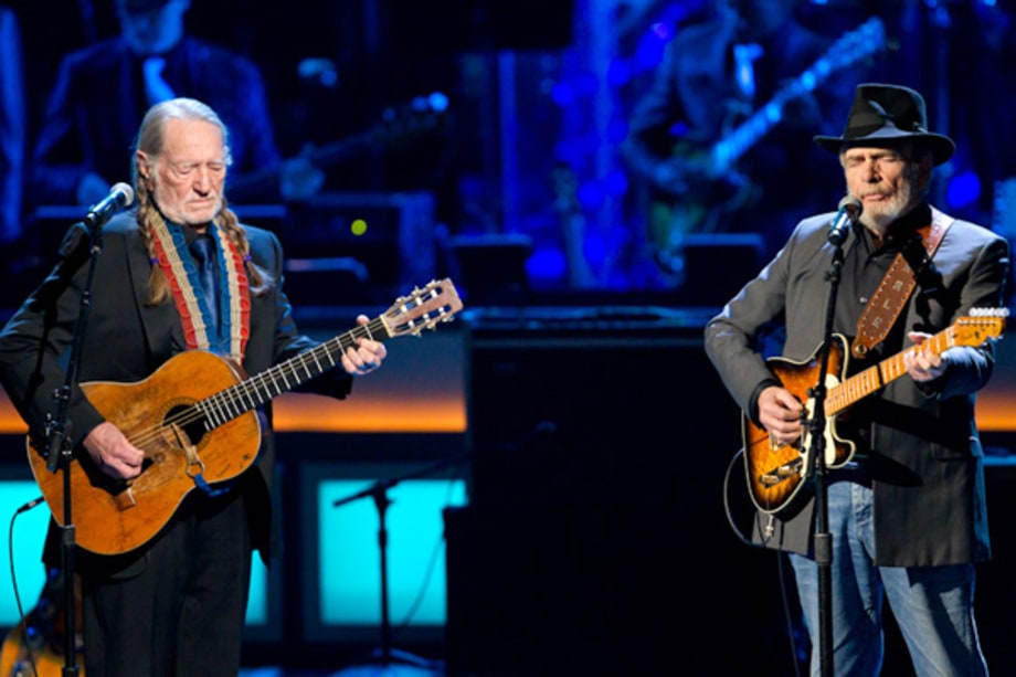 Willie Nelson and Merle Haggard