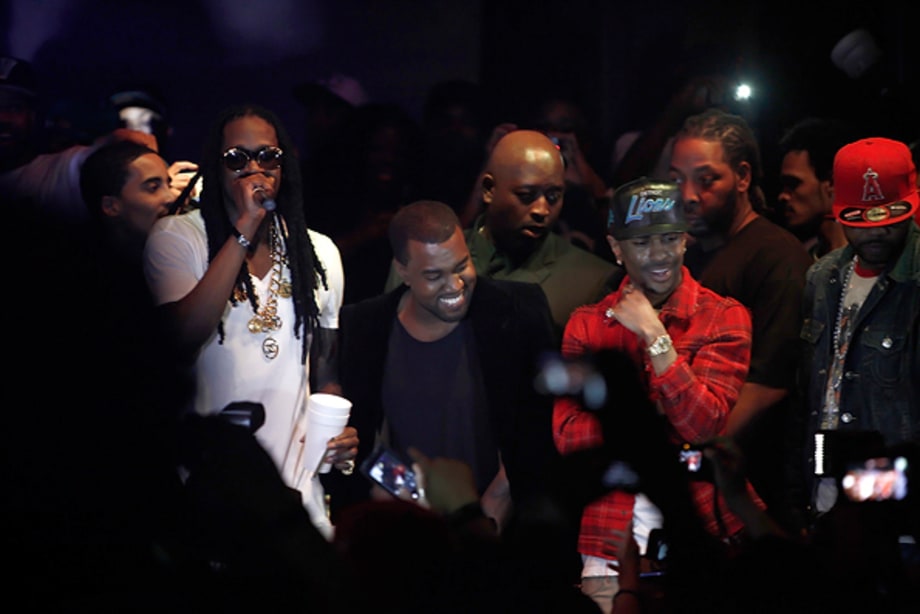 Kanye West, Big Sean and 2 Chainz