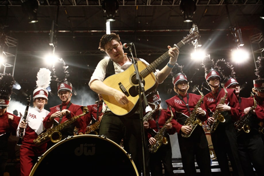 With the Band