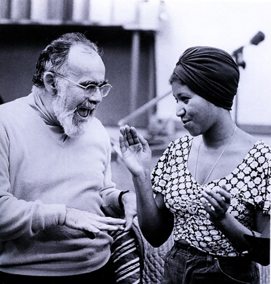 With Jerry Wexler (1960s)