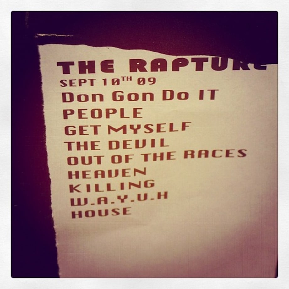 The Rapture in New York