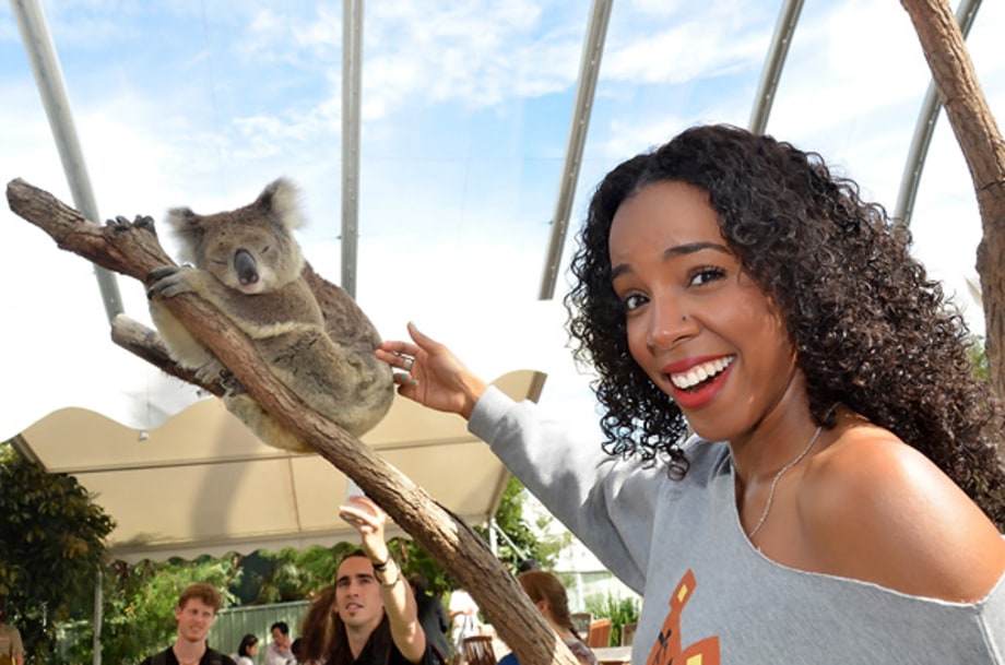 Kelly and a Koala