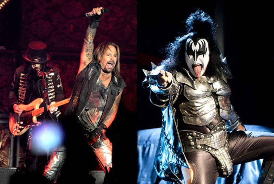 Motley Crue and Kiss