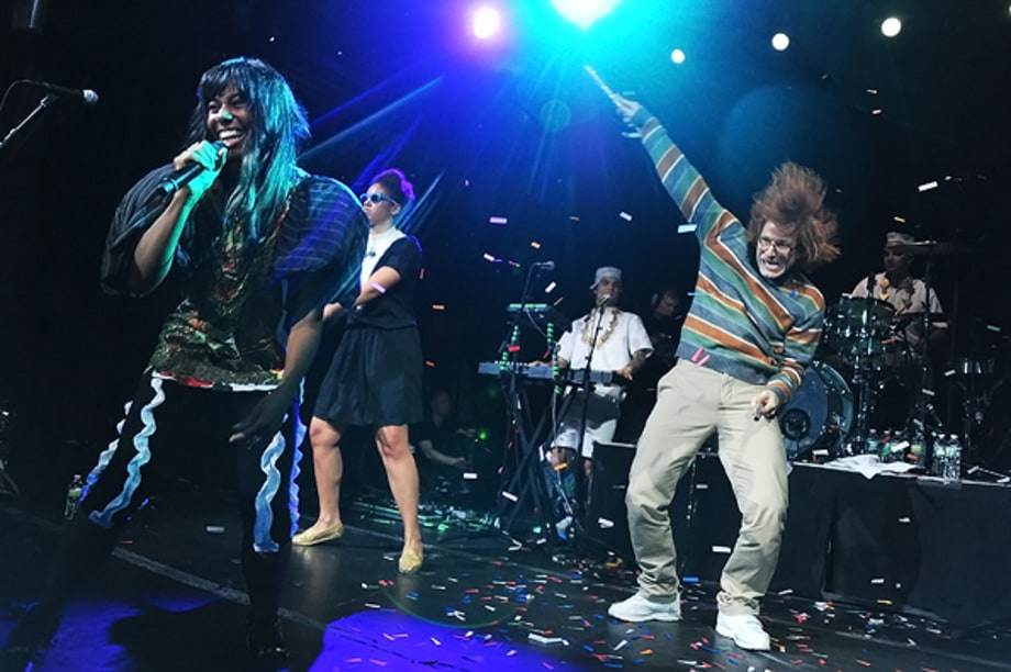Santigold and Samberg