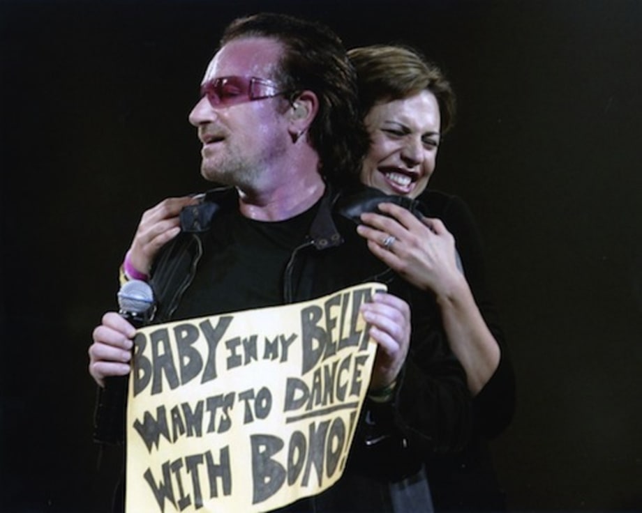 Bono and a Belly Dance