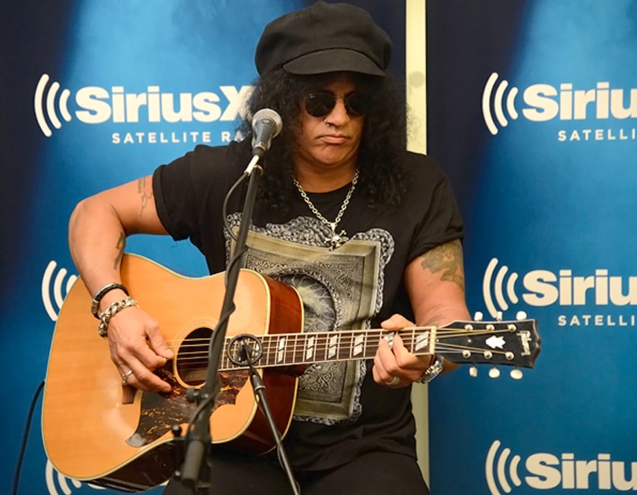Slash At SiriusXM Studios