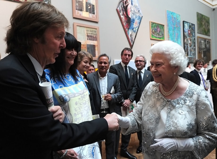 Paul and The Queen