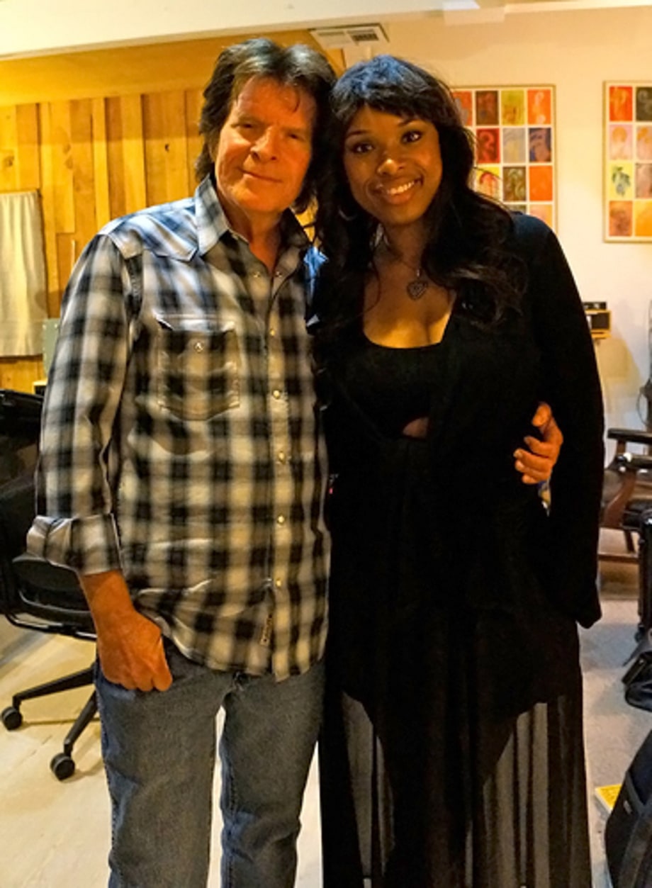 John Fogerty and Jennifer Hudson