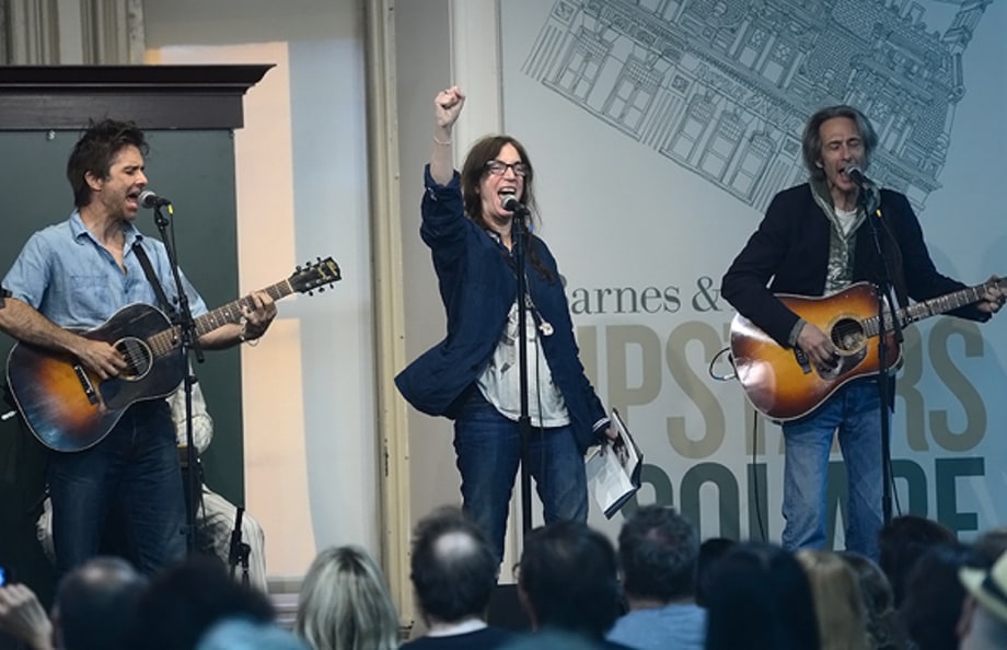 Patti Smith at Barnes & Noble