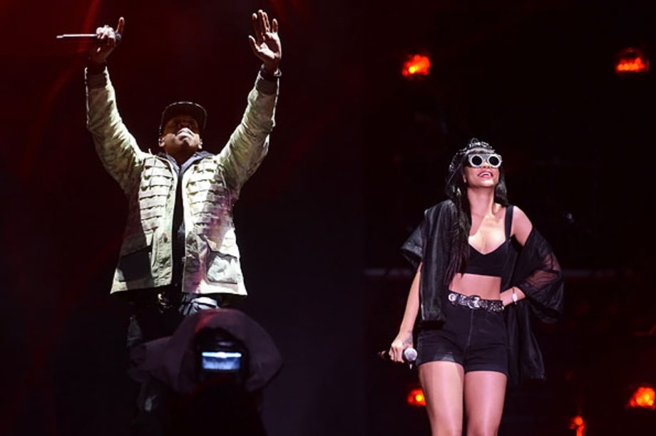 Jay-Z and Rihanna