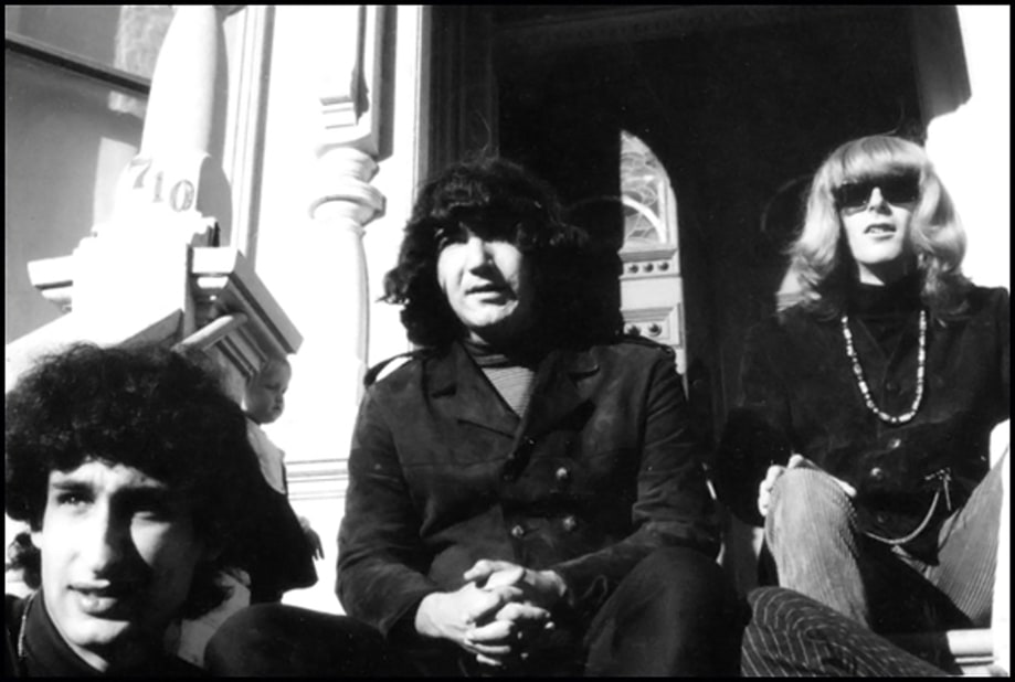 1966: Manager Danny Rifkin, Jerry Garcia, Phil Lesh, 710 Ashbury