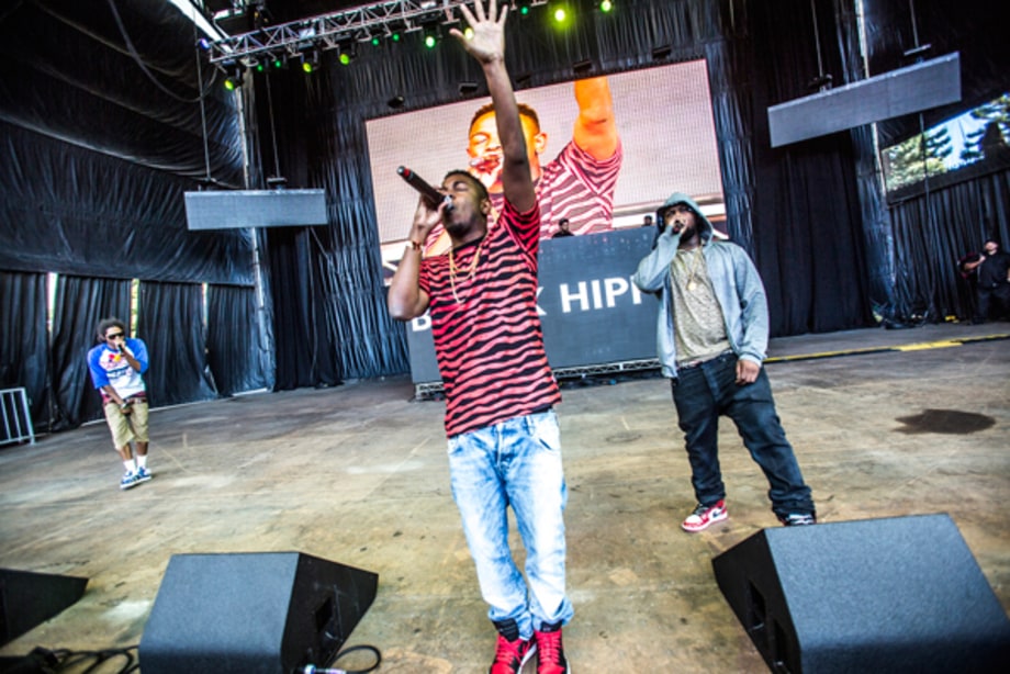 Kendrick Lamar and Black Hippy