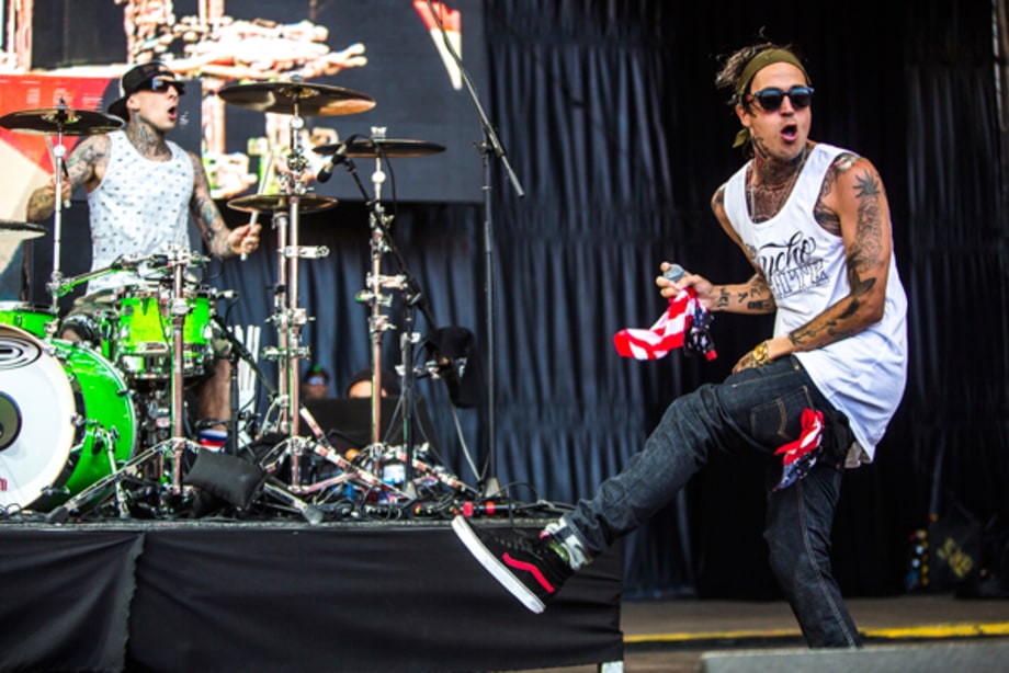 Travis Barker and Yelawolf