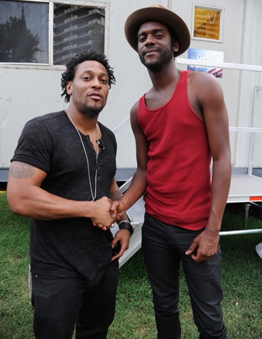 D'Angelo and Gary Clark Jr.