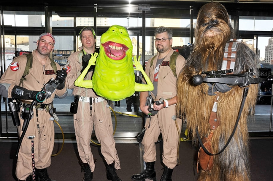 Ghostbusters Meet Chewbacca