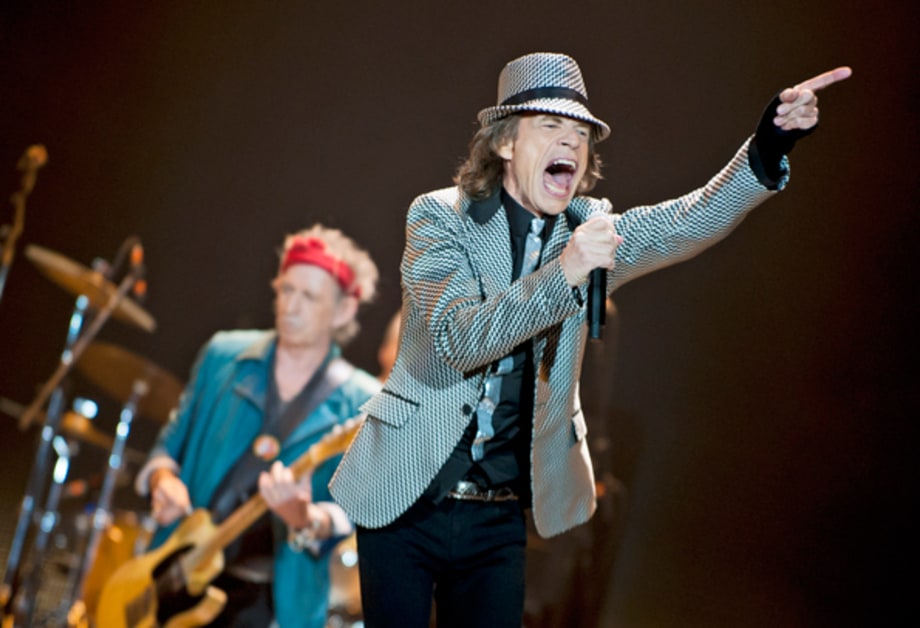 Mick Jagger and Keith Richards