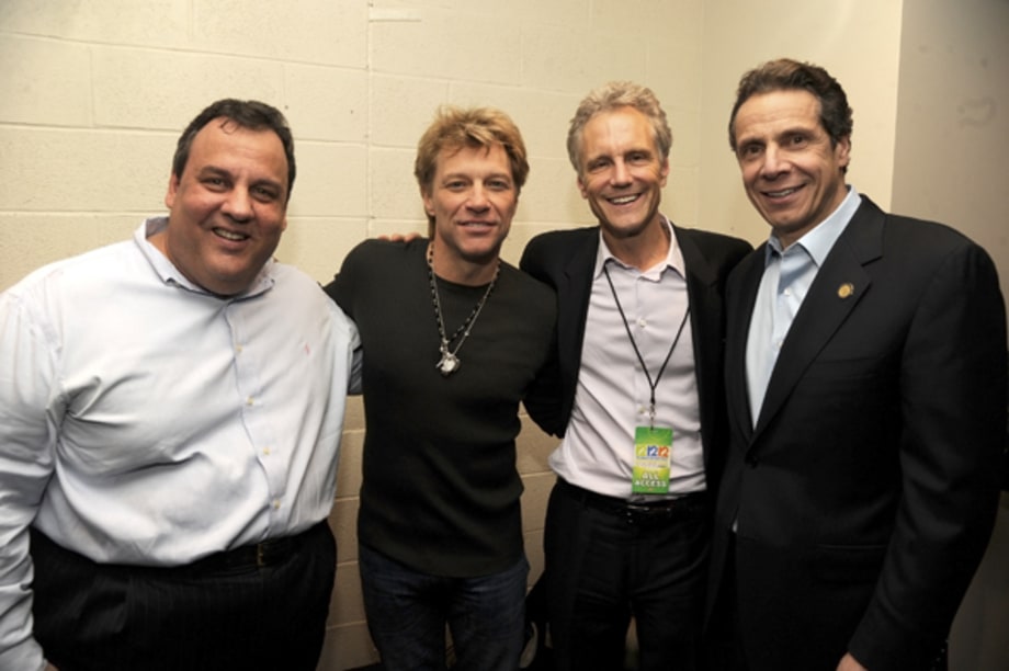 Backstage with Bon Jovi
