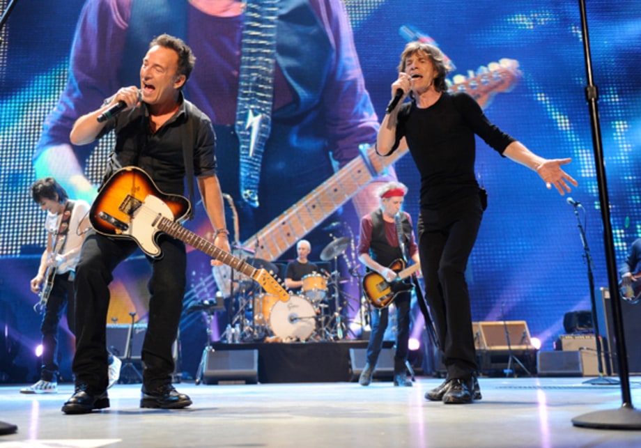 Bruce Springsteen and The Rolling Stones