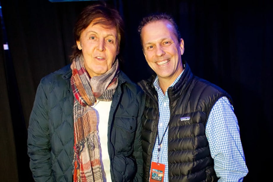 Paul McCartney and Matt Mastrangelo