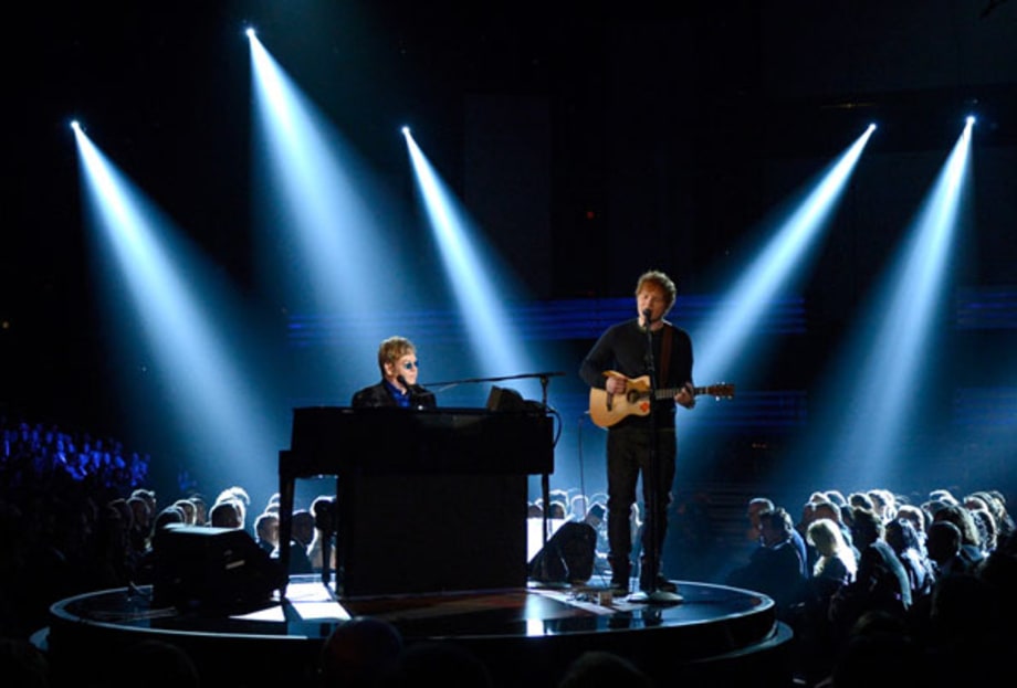 Elton John and Ed Sheeran