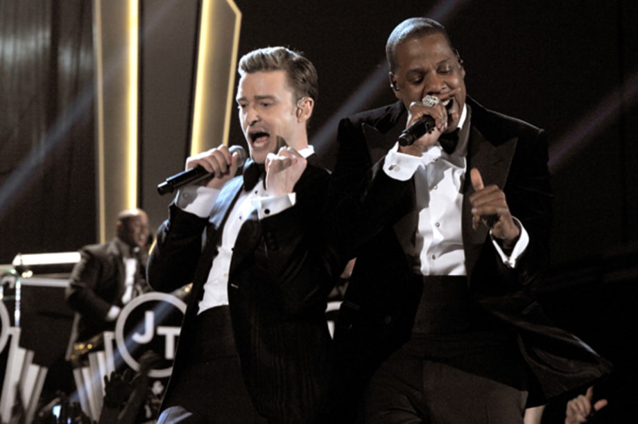 Jay-Z and Justin Timberlake