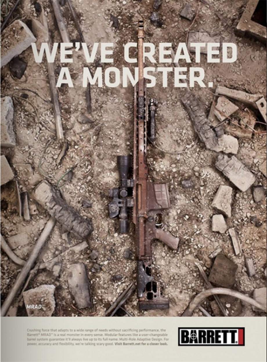 A Sniper Rifle of His Own
