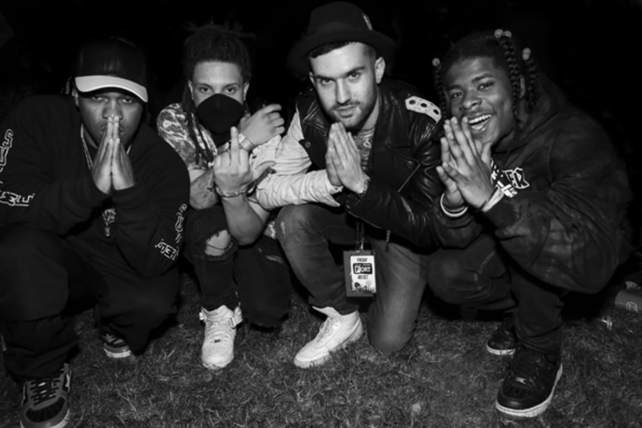 ASAP Ferg, Tarz, A-trak, and Marty Balla