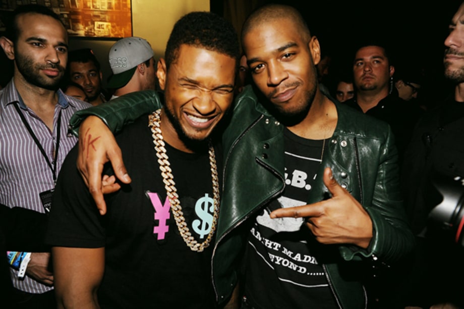 Usher and Kid Cudi