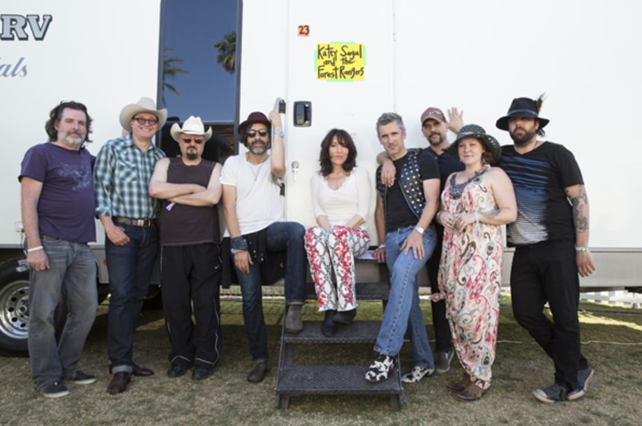 Katey Sagal and the Forest Rangers