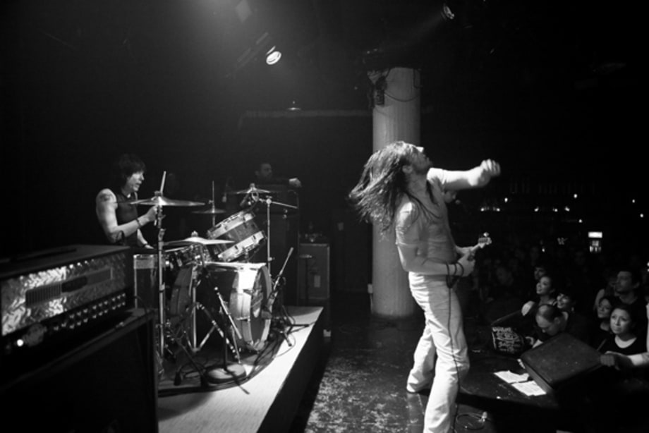 Marky Ramone with Andrew W.K.