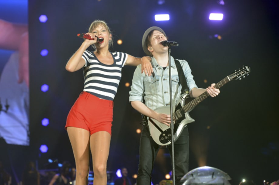 Taylor Swift and Patrick Stump