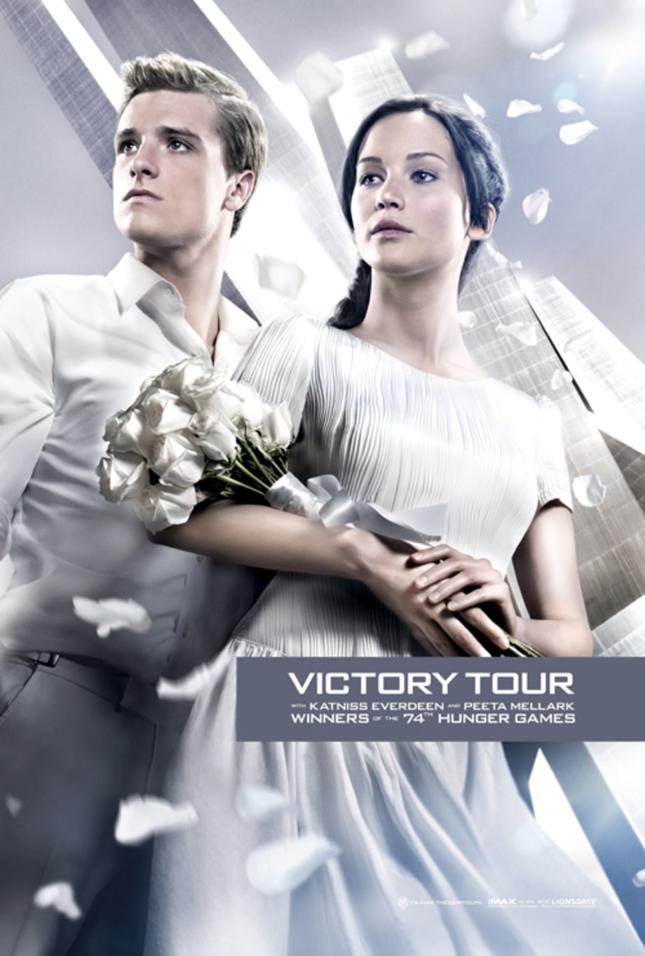 Katniss Everdeen and Peeta Mellark