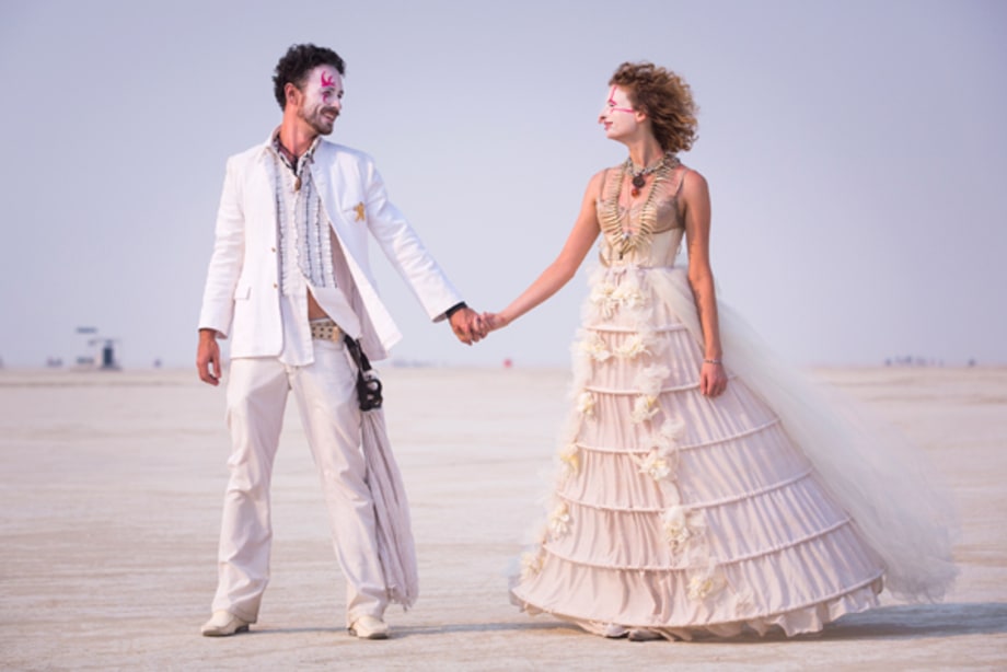 Burning Man and Wife