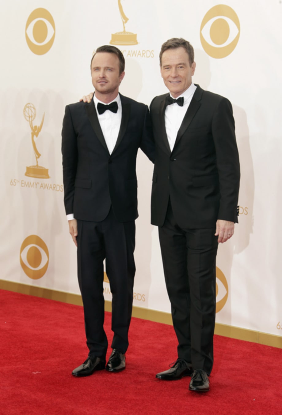 Aaron Paul and Bryan Cranston