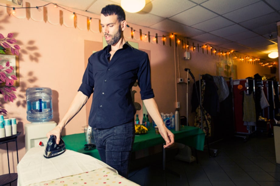 Pre-Show Ironing