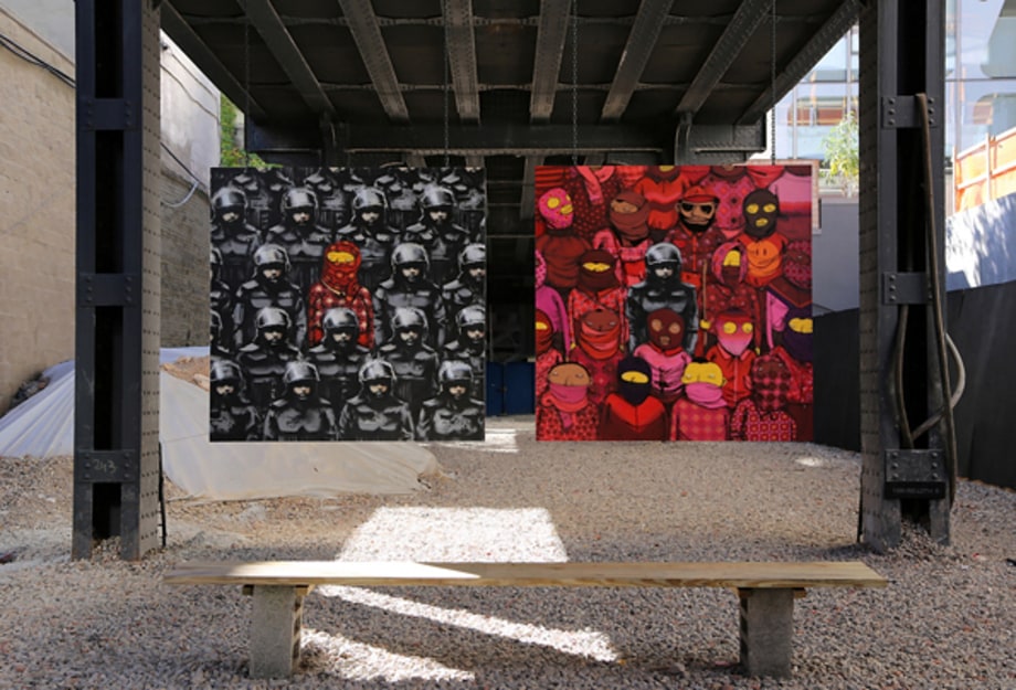 West 24th Street Banksy in New York See the Street Artist's FiveBorough Residency Rolling