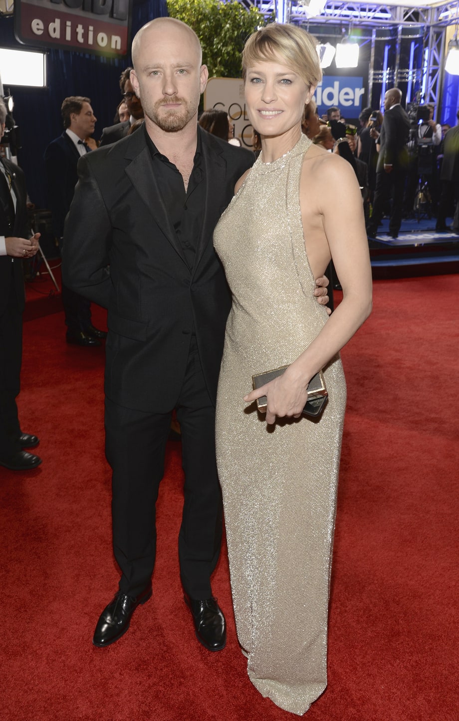 Ben Foster and Robin Wrigh