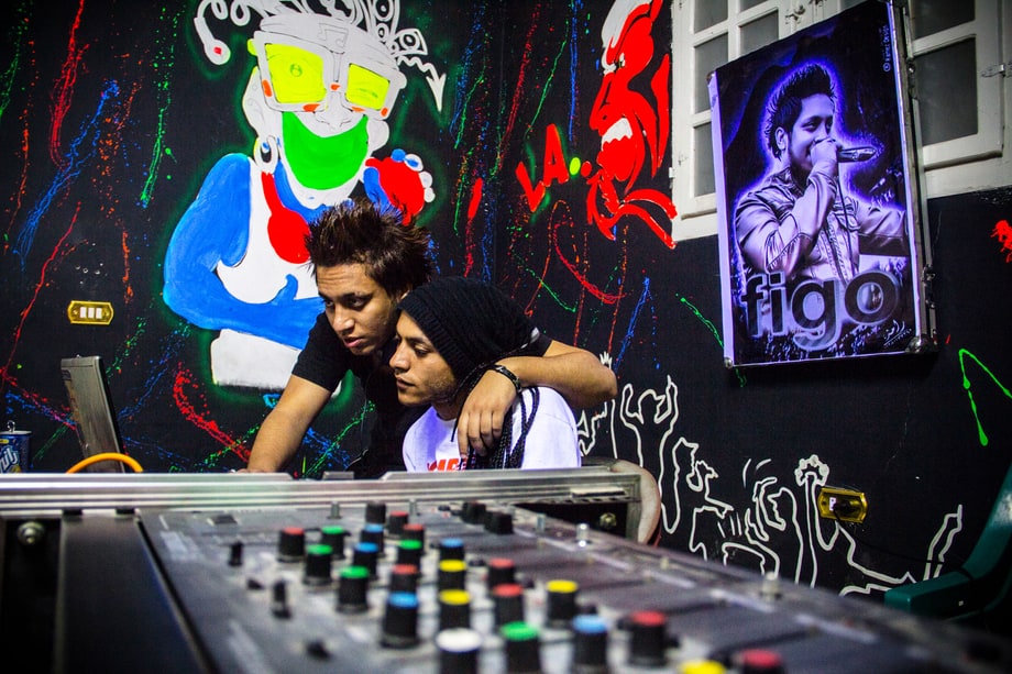 In the Studio