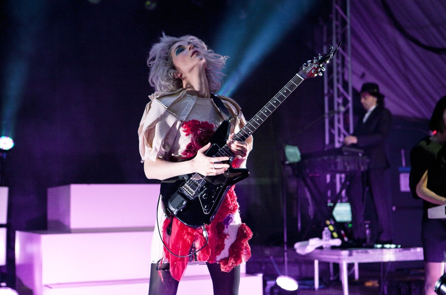 BEST OVERHAUL OF STALE ROCK-SHOW CHOREOGRAPHY: St. Vincent