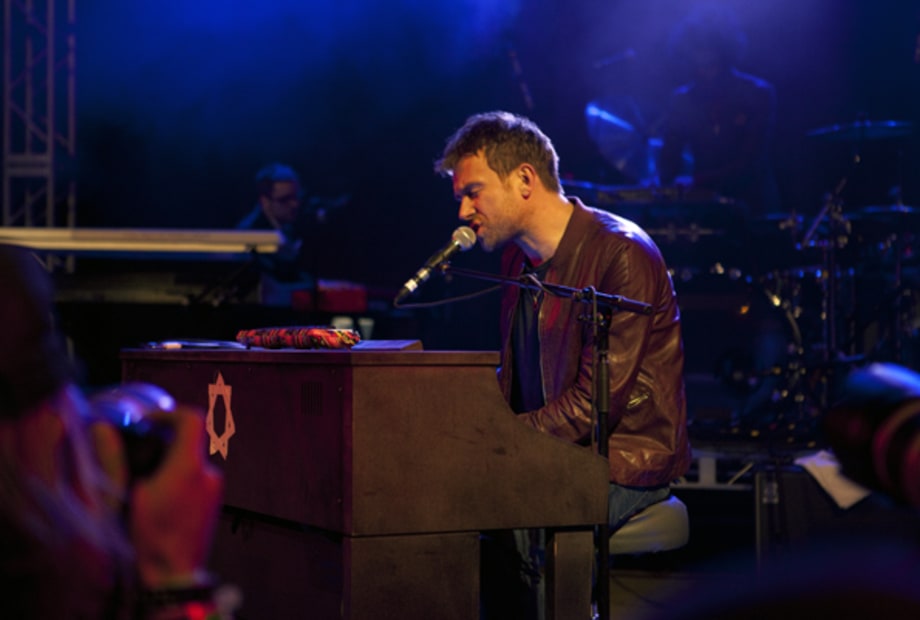 BEST PERFORMANCE UNDER DURESS: Damon Albarn