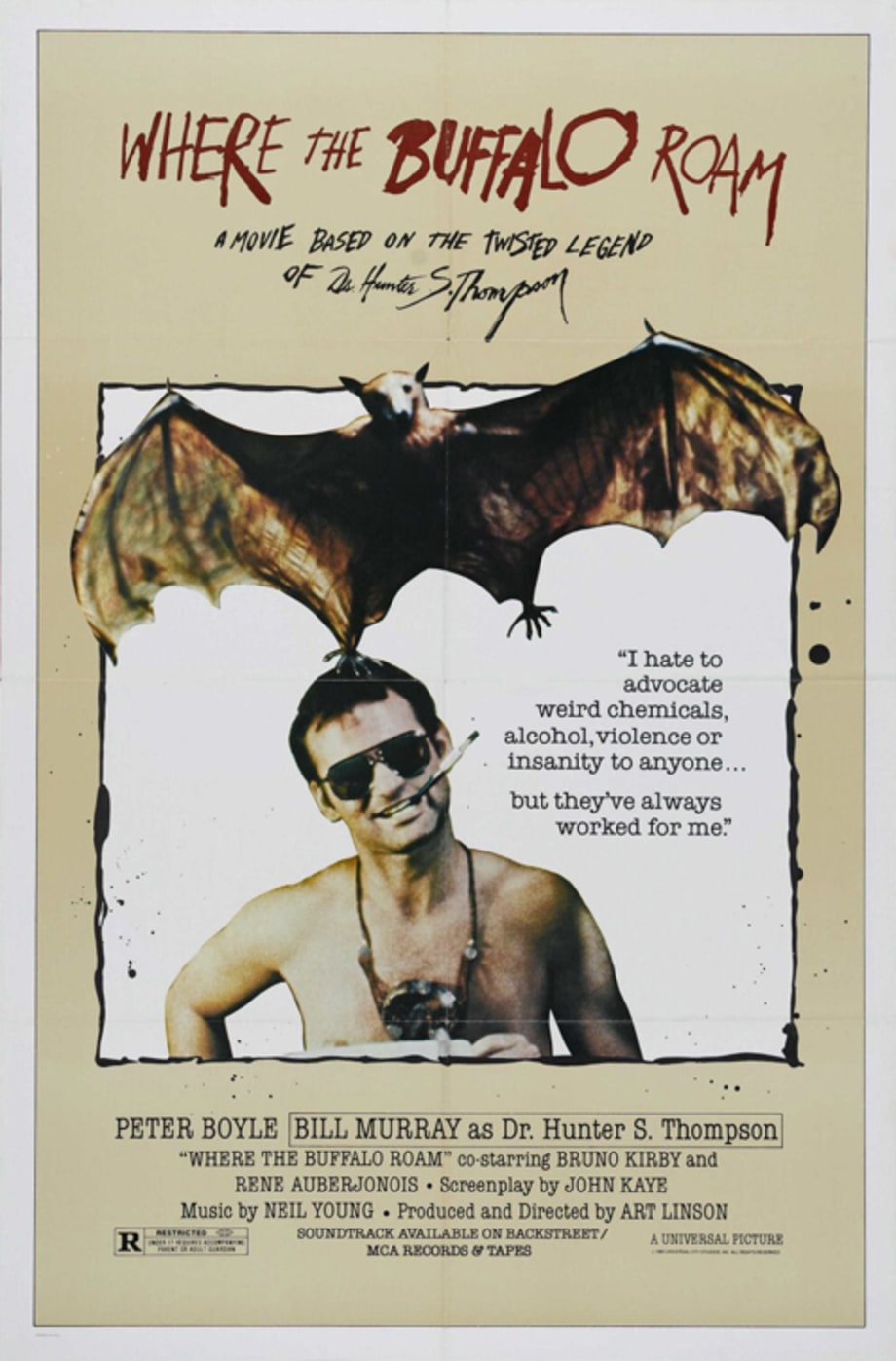 7. 'Where the Buffalo Roam' Readers' Poll The 20 Greatest Bill Murray Movies Rolling Stone 7. 'Where the Buffalo Roam' Readers' Poll The 20 Greatest Bill Murray Movies Rolling Stone