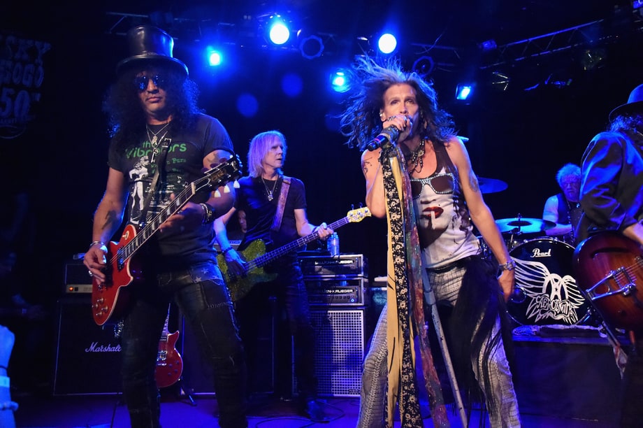Aerosmith and Slash