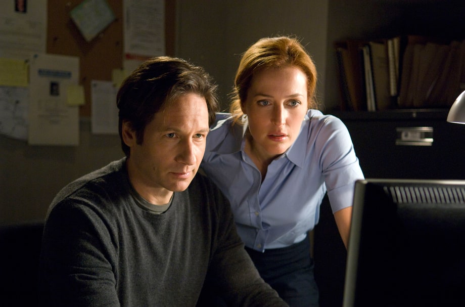 'The X-Files' Gillian Anderson and David Duchovny