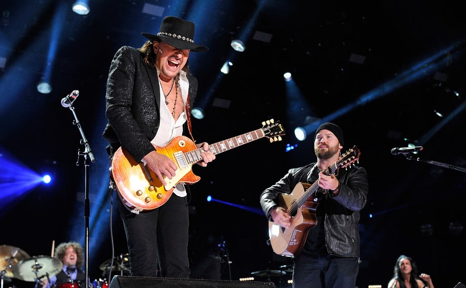 Best Unexpected Moment: Richie Sambora With Zac Brown Band