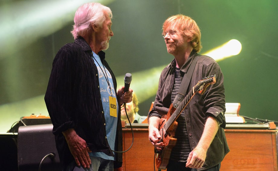 Kenny Rogers and Phish, 2012