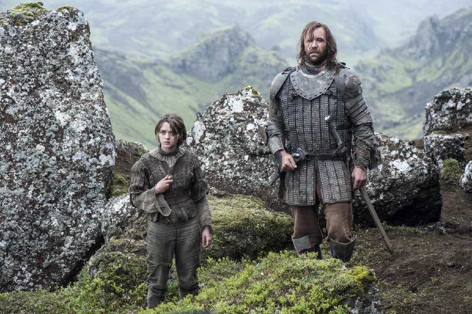 Arya Teams Up With the Hound (Episode One: 'Two Swords')