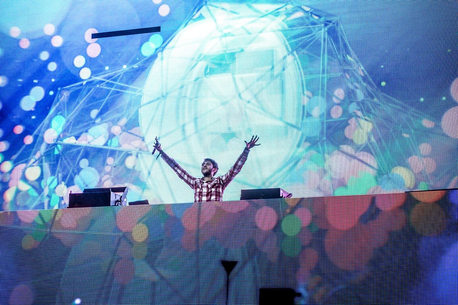 Best In-Air Light Show: Zedd