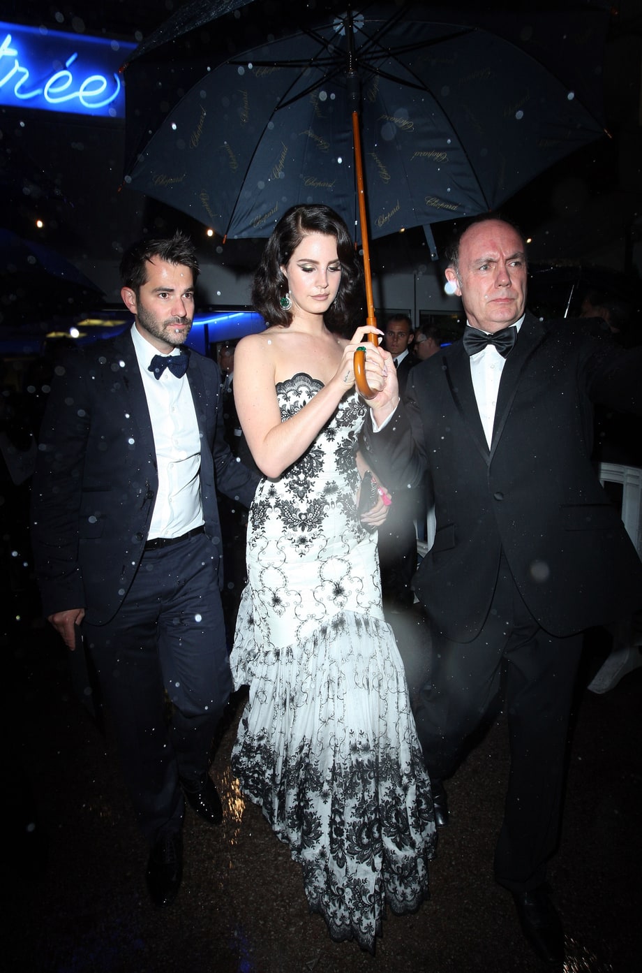 As Scarlett O'Hara at Cannes