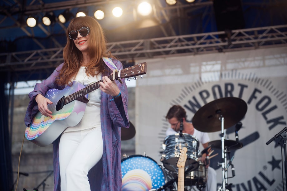Best Use of Rainbow Motif: Jenny Lewis
