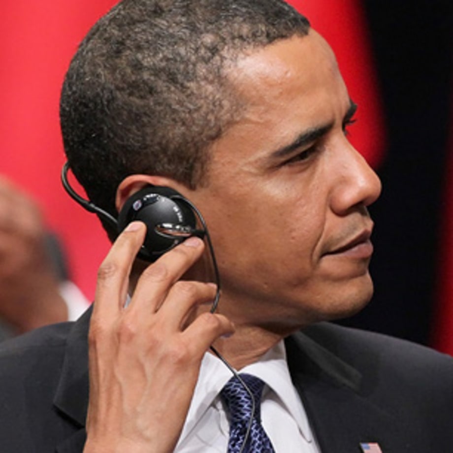 President Obama Riffs on Rock Stars